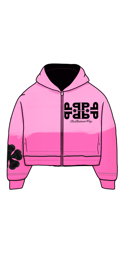 Pink Acid-Washed Sweatsuit [Pre-Order]